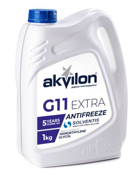 Антифриз Антифриз АКВІЛОН (-40)  1kg (синій) ЕКСТРА кат№ AKVILON ANT EXT BLU 1KG пр-во: АКВИЛОН  арт. AKVILONANTEXTBLU1KG