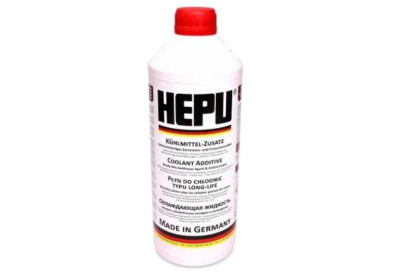 Антифриз Антифриз HEPU G12 READY MIX RED-37C (Каністра 1,5 л)  арт. P900RMG12