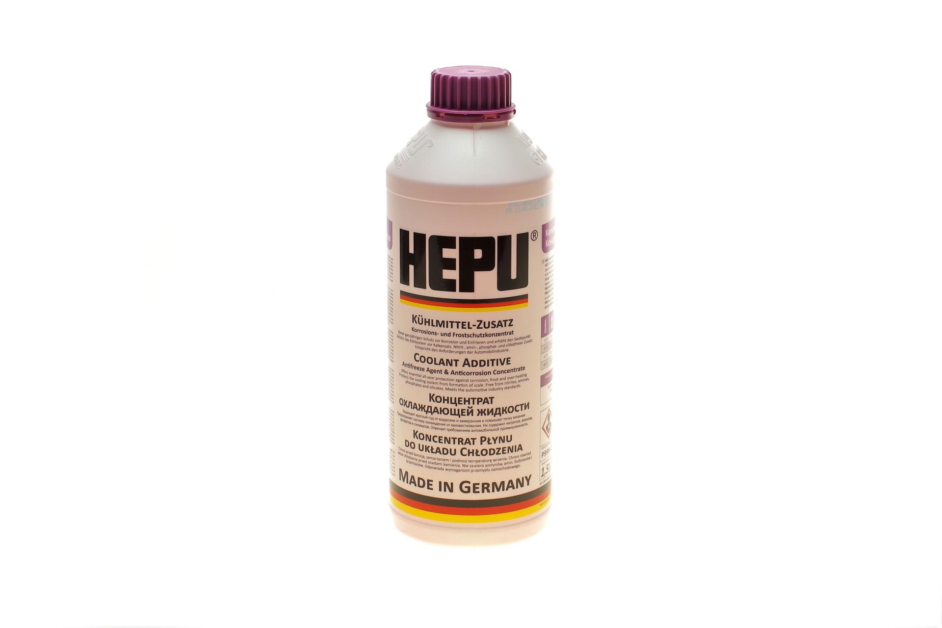 Антифриз Антифриз HEPU G12++ VIOLET-PURPLE концентрат (Каністра 1,5л)  арт. P999G12SUPERPLUS