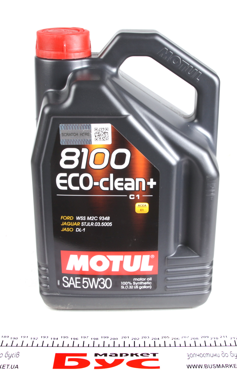 Масло моторне Олива MOTUL 8100 Eco-clean + 5W30 5 L FORD арт. 842551