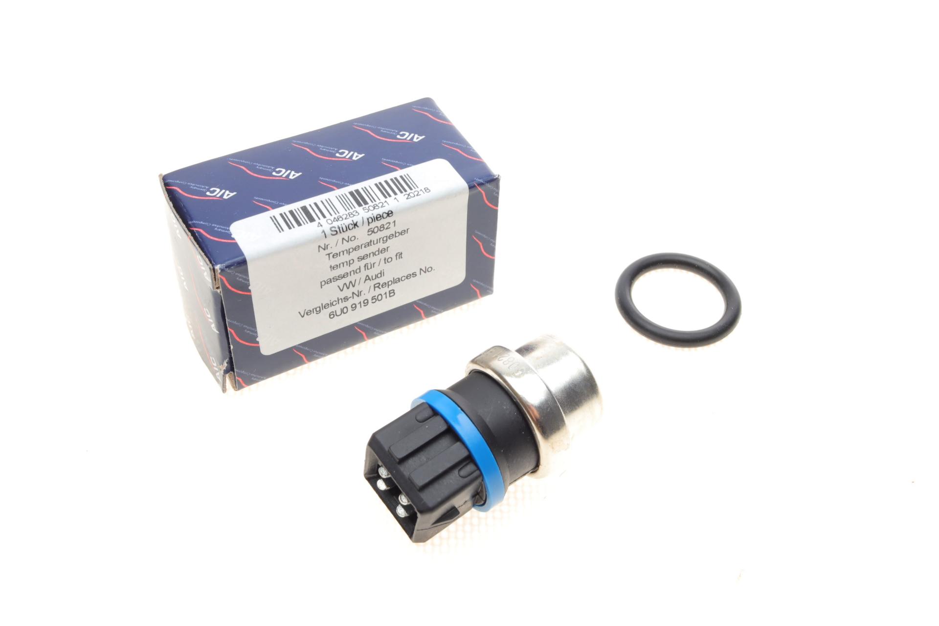 Датчик температуры охлаждающей жидкости VW Caddy II/T4 1.4-2.5 90-04 (4 конт.) MEYLE арт. 50821