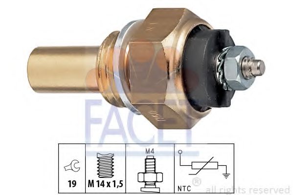 Антифриз Датчик температуры охлаждающей жидкости Mercedes Benz T2 OM354/364 86->  арт. 73112