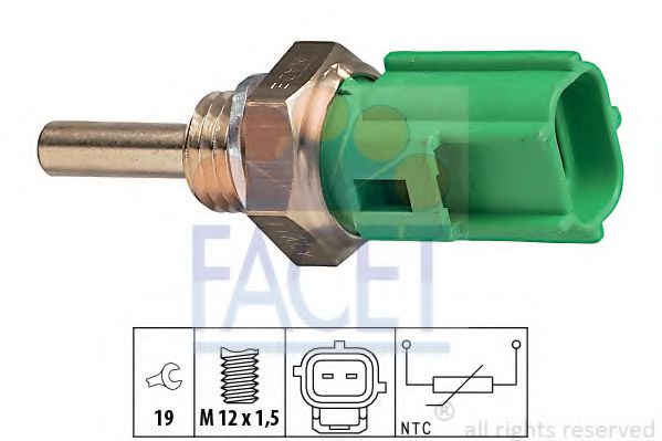 1 830 177 Датчик температуры TOYOTA арт. 73177