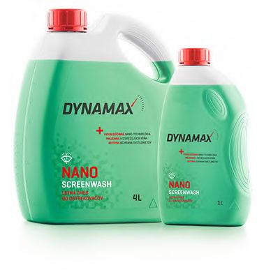 Склоомивач Омивач скла літній DYNAMAX NANO MELON KIWI GREEN (4L)  арт. 501981